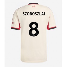 Pánské fotbalový oblečení Liverpool Dominik Szoboszlai #8 Venkovní košile 2025-26 Krátkým Rukávem